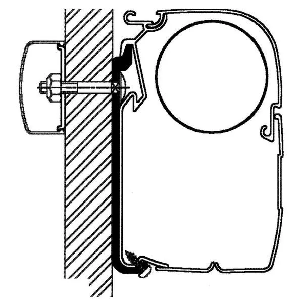 Thule Flat-Adapter, Länge 3,5 M 3 Thule Flat-Adapter, Länge 3,5 M
