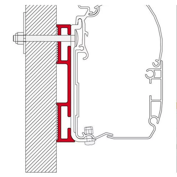 Fiamma D-Adapter, 12 Cm 4 Fiamma D-Adapter, 12 Cm – Bild 2