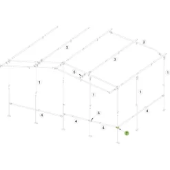 Brand Vorzelt-Eckschellen, 25 Und 28 Mm -Camping Lieferungen Verkäufe brand eckschellen zubehoer fuer schellenstaebe zusatzgestaenge 1000 1 16809