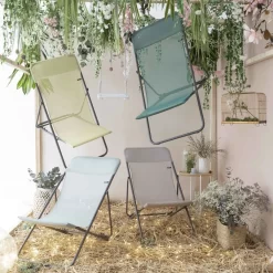 Liegestuhl Lafuma Maxi Transat, Etamine -Camping Lieferungen Verkäufe camping stuhl lafuma klappstuhl liegestuhl maxi transat batyline gelb 1000 5 23945