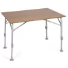 Campingtisch Dometic Bamboo Large -Camping Lieferungen Verkäufe campingtisch dometic bomboo large table bambustisch mit aluminiumrahmen klapptisch hoehenverstellbar 1000 0 21023