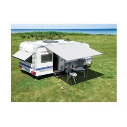 Wohnwagen-Sonnendach DWT Flora, Grösse 6, Hellgrau