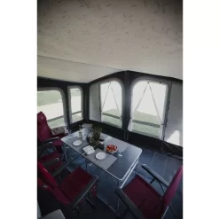 Aufblasbares Vorzelt Vango Riviera Air 390 Elements All Season -Camping Lieferungen Verkäufe grosser innenraum vango riviera air 390 elements all season luft zelt graues wohnwagenvorzelt caravanvorzelt 1000 6 24098