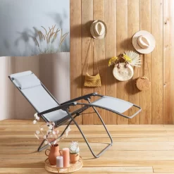 Relaxsessel Lafuma R Clip, Iso Terre -Camping Lieferungen Verkäufe liegestuhl relaxstuhl lafuma r clip batyline iso terre relaxsessel campingstuhl grauer klappstuhl 1000 6 24896