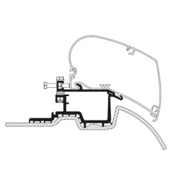 Thule Markisen-Adapter Für Mercedes Sprinter / VW Crafter Baujahr 04/2006, Dachmarkisen Serie 6